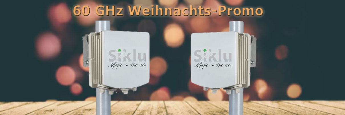 SCALCOM's 60 GHz Weihnachts-Promotion