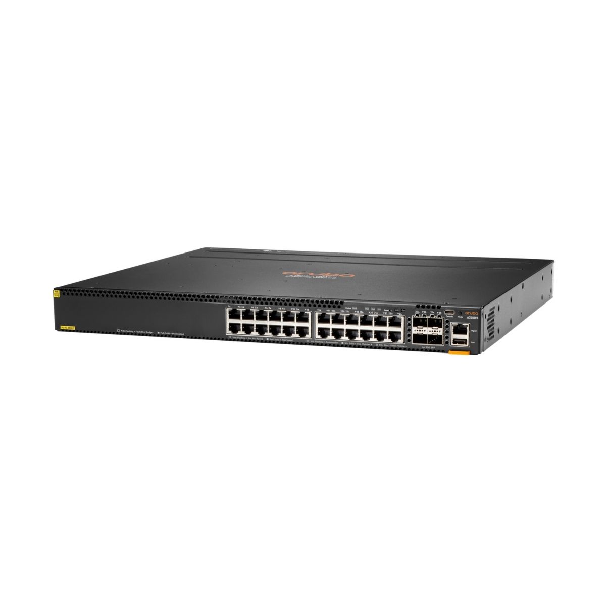 JL662A - Aruba 6300M 24G CL4 4SFP56 Switch (min. 1 Power Supply required)