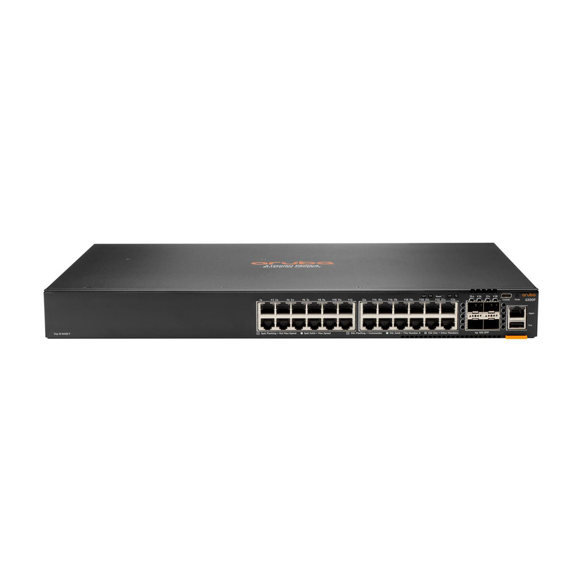 JL725A - Aruba 6200F 24G CL4 4SFP+370W Switch