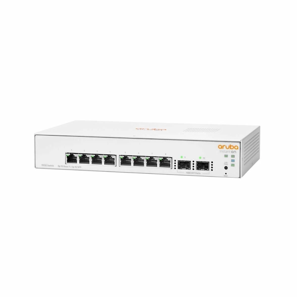 JL680A - HPE NW Instant On 1930 8G 2SFP Switch