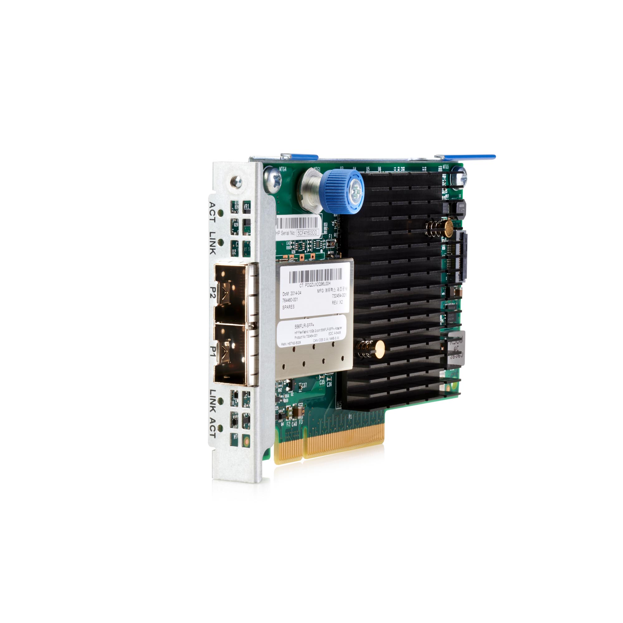HPE FlexFabric 10Gb 2P 556FLR-SFP+ Adapter (HPE Renew)