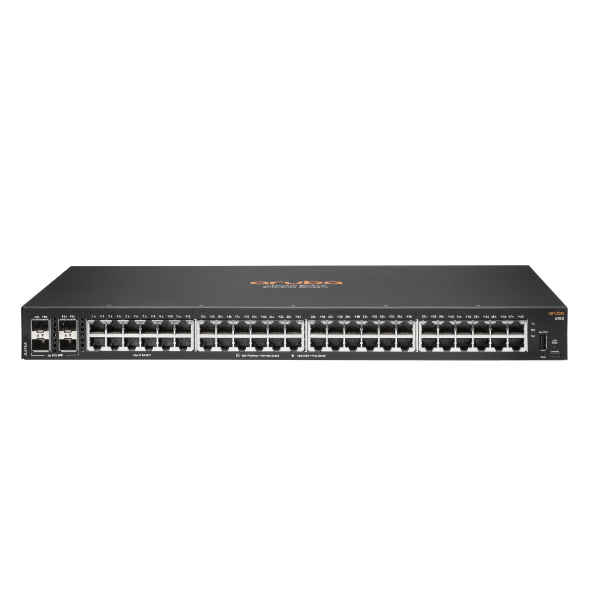 JL676AR - Aruba 6100 48G 4SFP+ Switch 