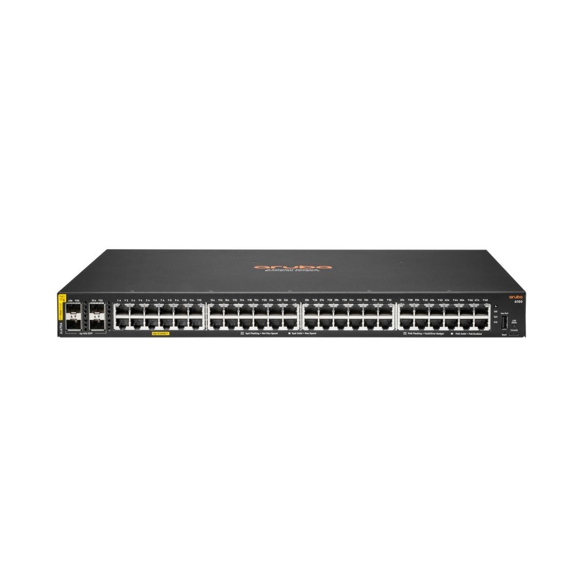 JL675A - Aruba 6100 Switch 48G CL4 4SFP