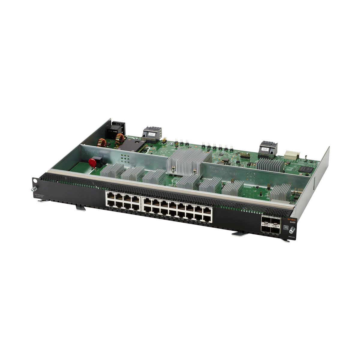 R0X42AR - Aruba Renew - Aruba 6400 24p 10GT 4SFP56 Remanufactured Module