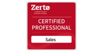 Zerto Certified Professional