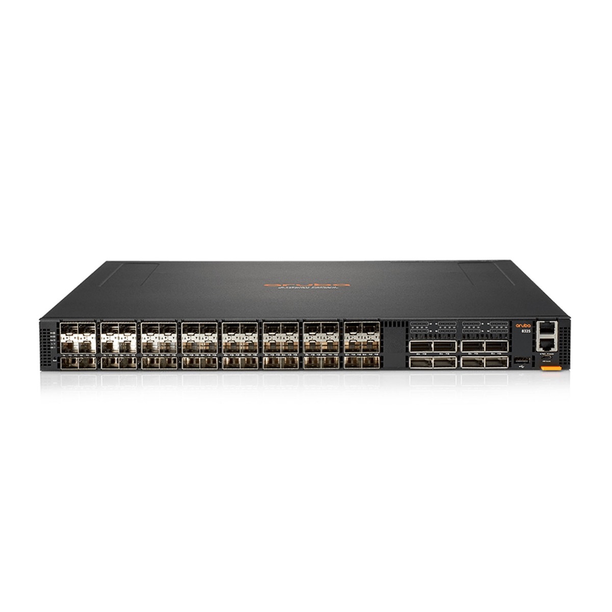 HPE Aruba Networking CX8325-48Y8C F2B Swtch 48x25GSFP 8x100GQSFP,RackKit requ