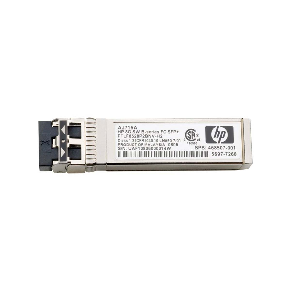 AJ717AR HPE 8Gb LW B-series 10km FC SFP+ 1 Pack