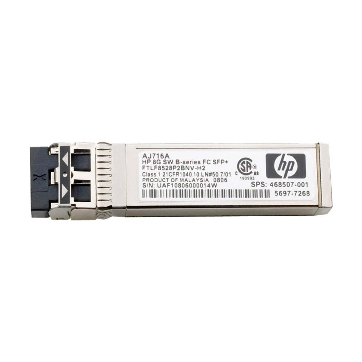 AJ716BR - HPE 8Gb Short Wave B-Series SFP+ 1 Pack