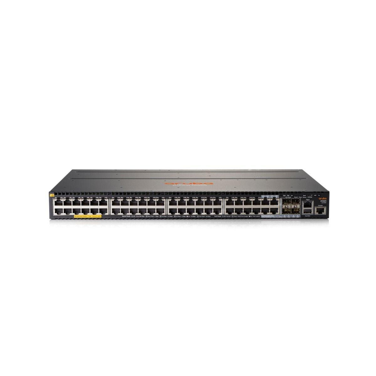 JL322AR HPE Aruba Networking 2930M 48G PoE+ 1-slot Switch (min. 1 PSU Required) JL322AR 1.695,00 €* 1-2 Tage JL088AR, JL088A - Aruba 3810 Switch Fan Tray (Aruba Renew)  HPE Aruba Networking 3810 