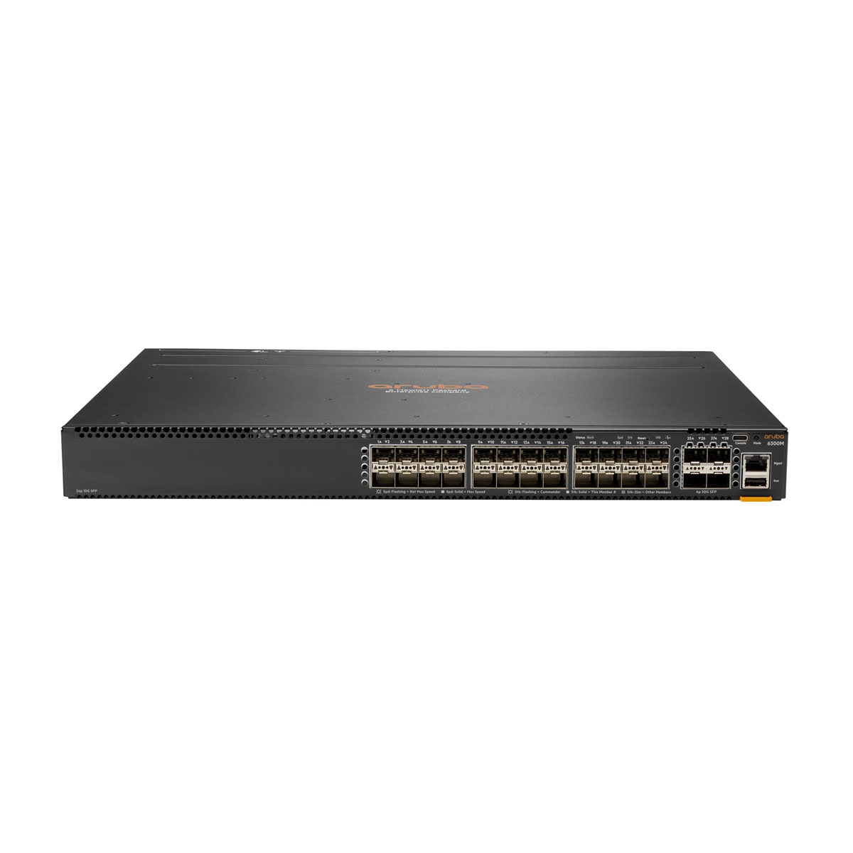 Aruba 6300M 24SFP+ 4SFP56 Switch (min. 1 Power Supply required)