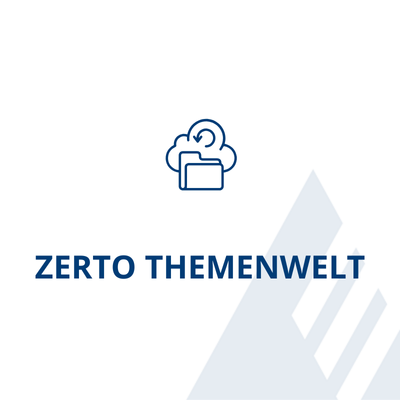 Zerto-Themenwelt