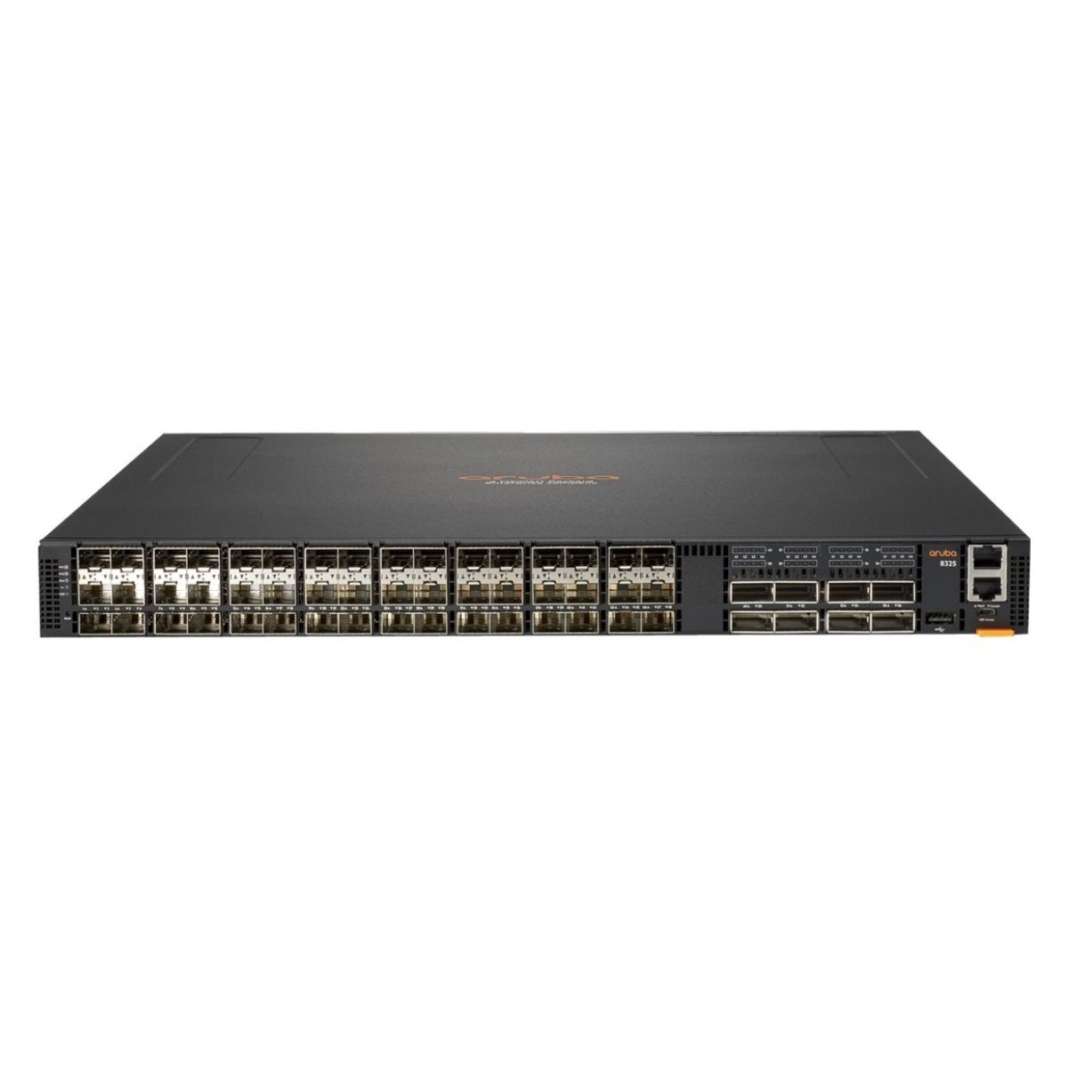 HPE Aruba Networking CX8325-48Y8C B2F Swtch 48x25GSFP 8x100GQSFP,RackKit Requ. HPE Aruba Networking CX8325-48Y8C B2F Swtch 48x25GSFP 8x100GQSFP,RackKit Requ.