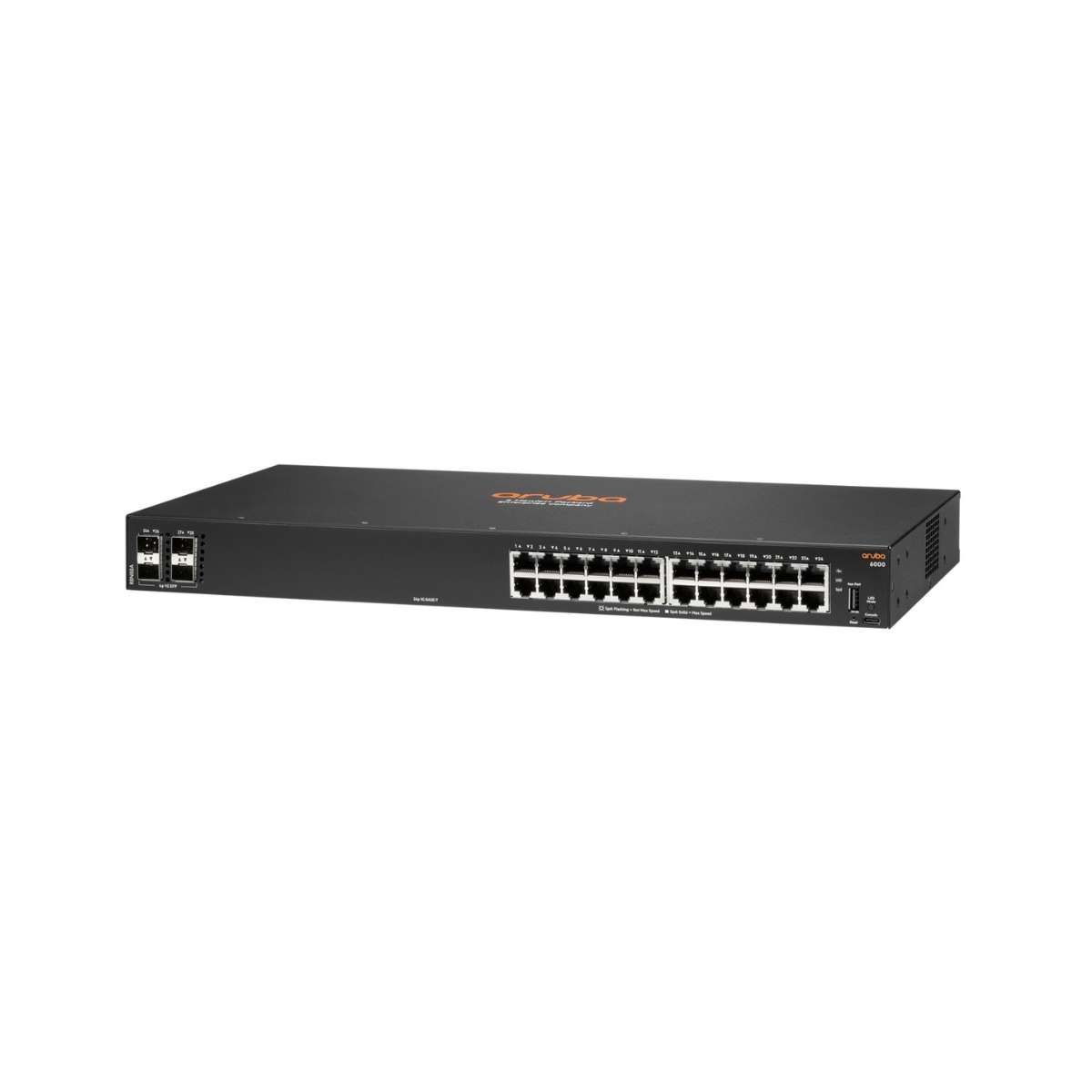 R8N88AR - Aruba CX6000 24G 4SFP Reman Switch 