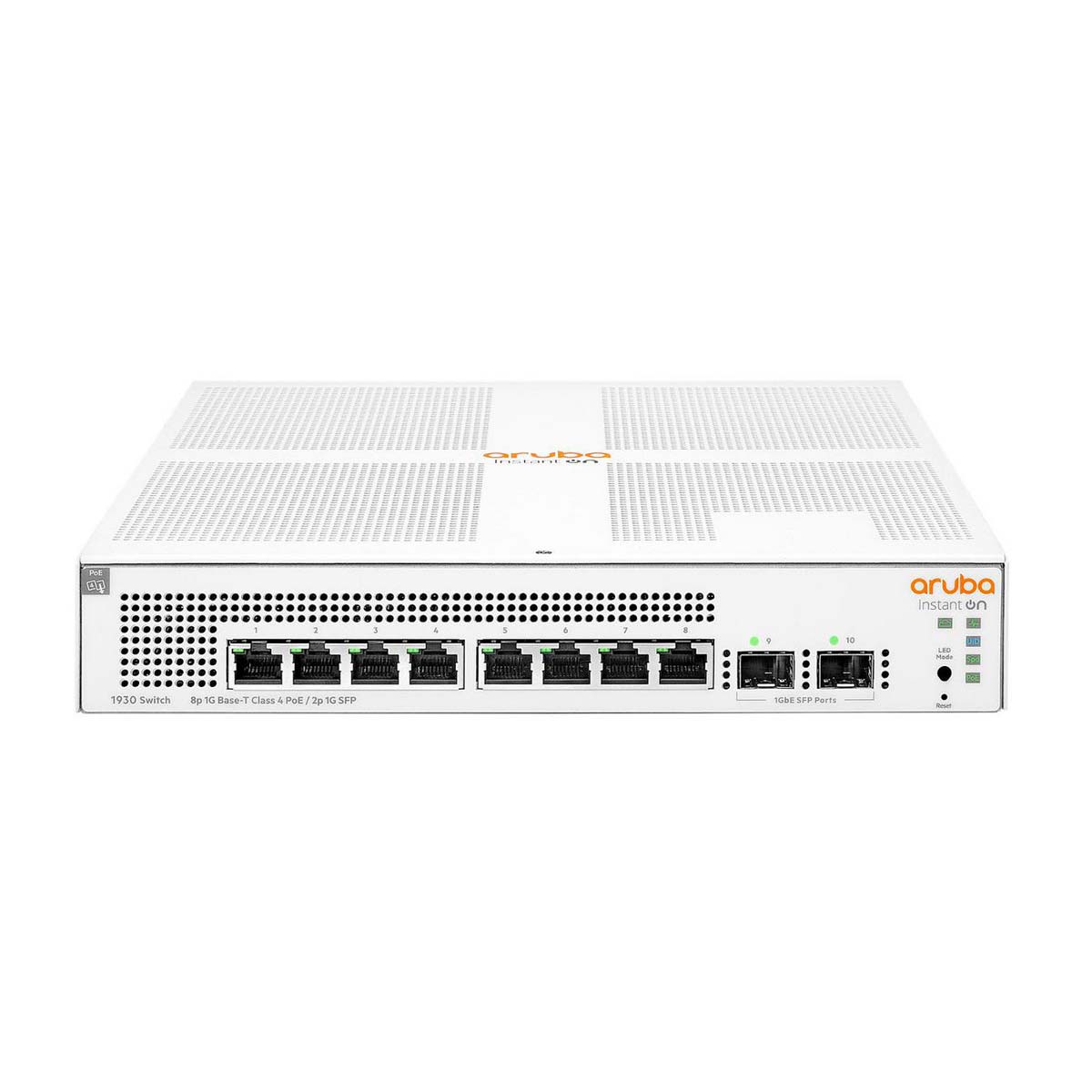 JL681A - Aruba Instant On 1930 8G Class4 PoE 2SFP Switch