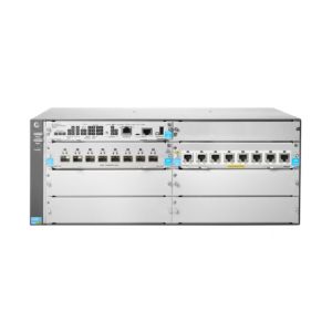 JL002A-DB - HPE Aruba 5406R 8-port 1/2.5/5/10GBASE-T PoE+ / 8-port SFP+ (No PSU) v3 zl2 - Switch - 16 Anschlüsse - managed - an Rack montierbar