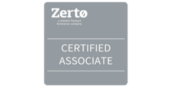 Zerto Certified Associate