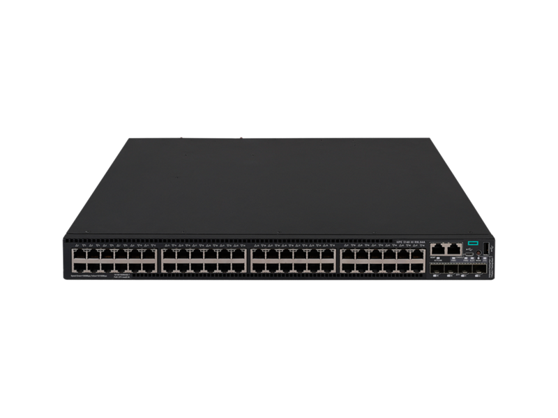 HPE 5140 48G PoE+ 4SFP+ 1-slot HI Switch (min. 1 Power Supply required)
