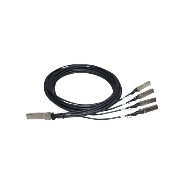 JG331AR - HPE X240 40G QSFP+ to 4x10G SFP+ 5m DAC Splitter Cable