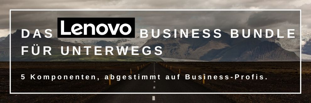 Das Lenovo Business Bundle für unterwegs